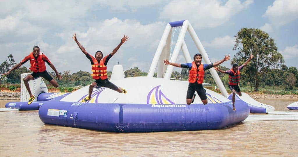 Nairobi National Park, Elephant Orphanage, Lunch at Open House Karen & Maji Magic Aqua Park Tour